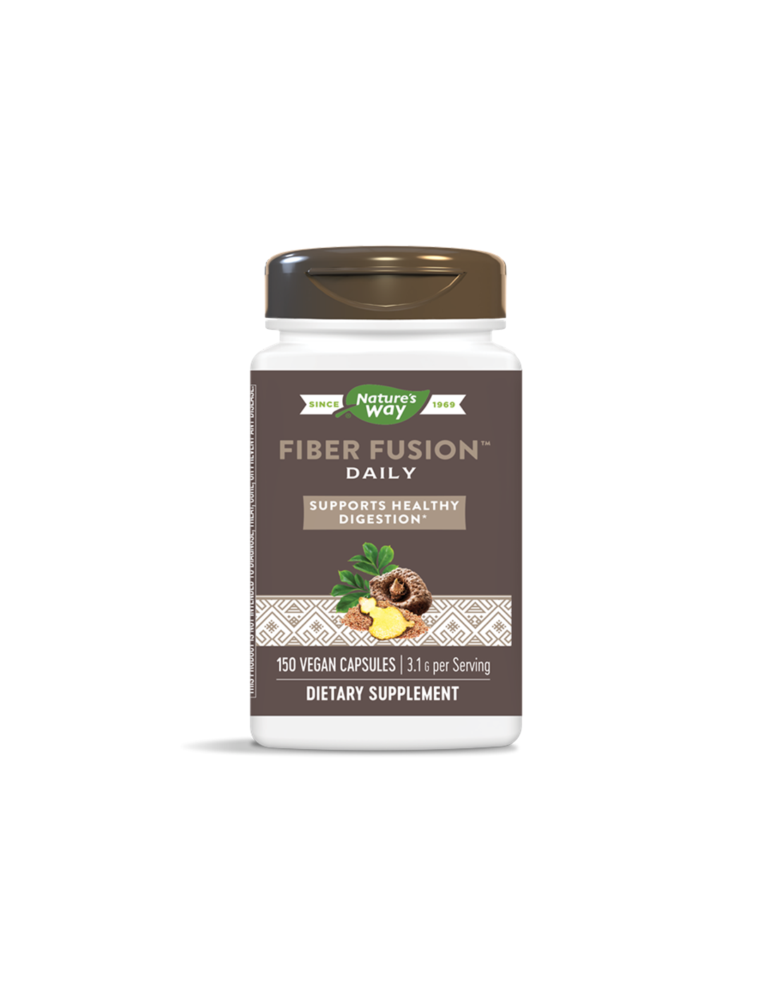 Fibre alimentare - Detoxifiere și pierdere în greutate - Fibre Fusion, 150 capsule Nature's Way