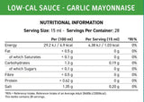 Fit Cuisine Sos Low Cal | Usturoi și maioneză - 425 ml