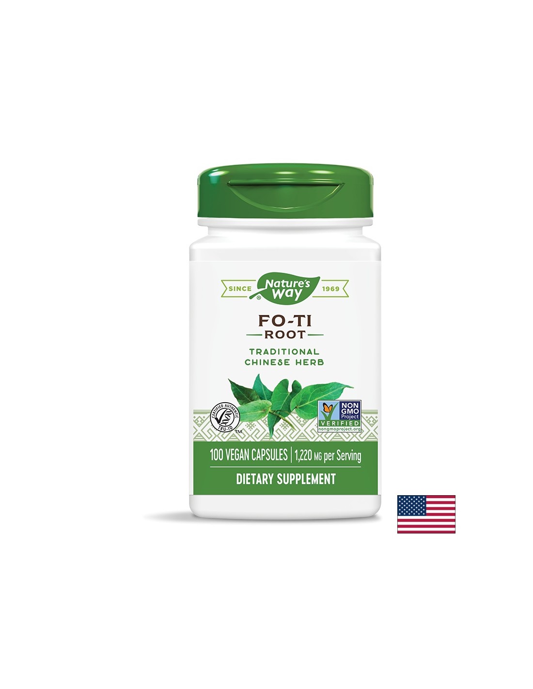 Fo-Ti (Rădăcină) 610 mg - 100 capsule