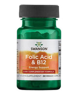 Acid folic și B12 - 30 capsule