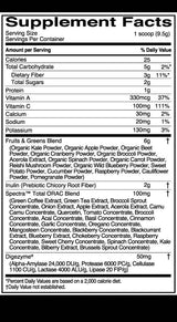 Fructe și verdeață | Superaliment dens în nutrienți cu antioxidanți - 285 grame