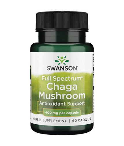 Full Spectrum Chaga Mushroom 400 mg - 60 capsule