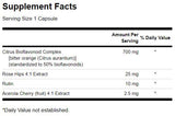 Complex de bioflavonoide de citrice cu spectru complet 250 de capsule