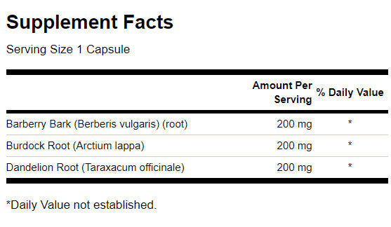 Îngrijirea vezicii biliare cu spectru complet de plante - 60 de capsule