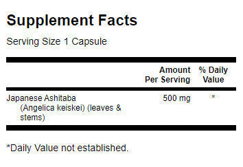 Full Spectrum Japanese Ashitaba 500 mg - 60 capsule
