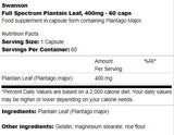 Full Spectrum Patlain Leaf 400 mg 60 capsule