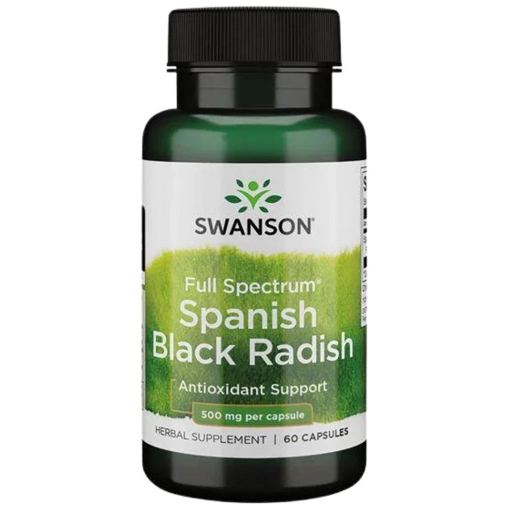 Ridiche neagră spaniolă cu spectru complet 60 de capsule