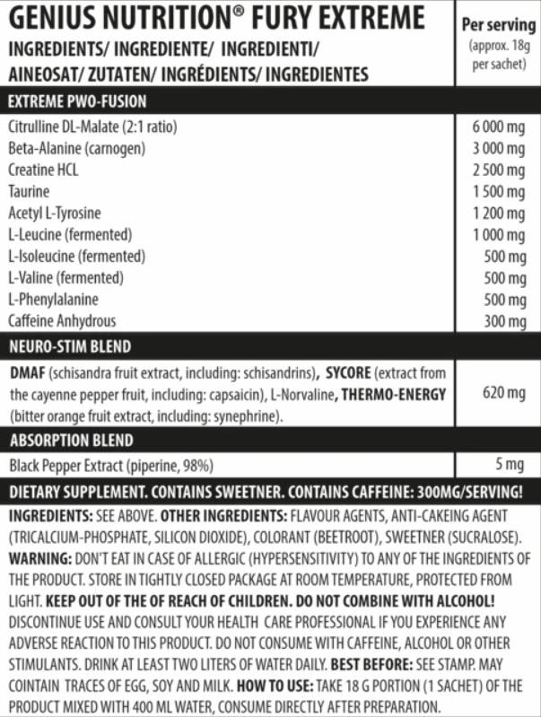 Fury Extreme - 405 grame