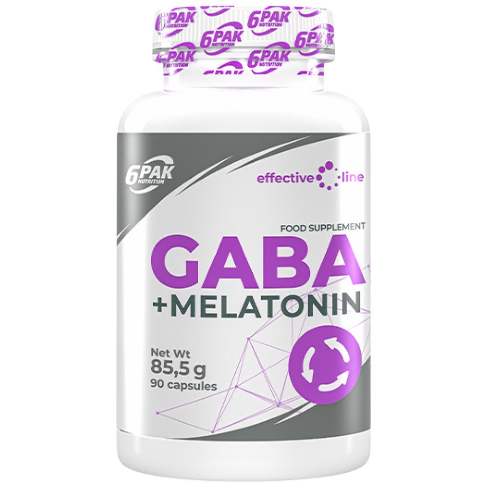 GABA + Melatonină - 90 capsule