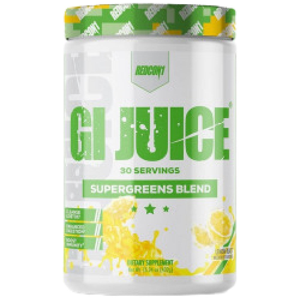Suc GI | Amestecul Supergreens + Enzime Digestive - 450 grame