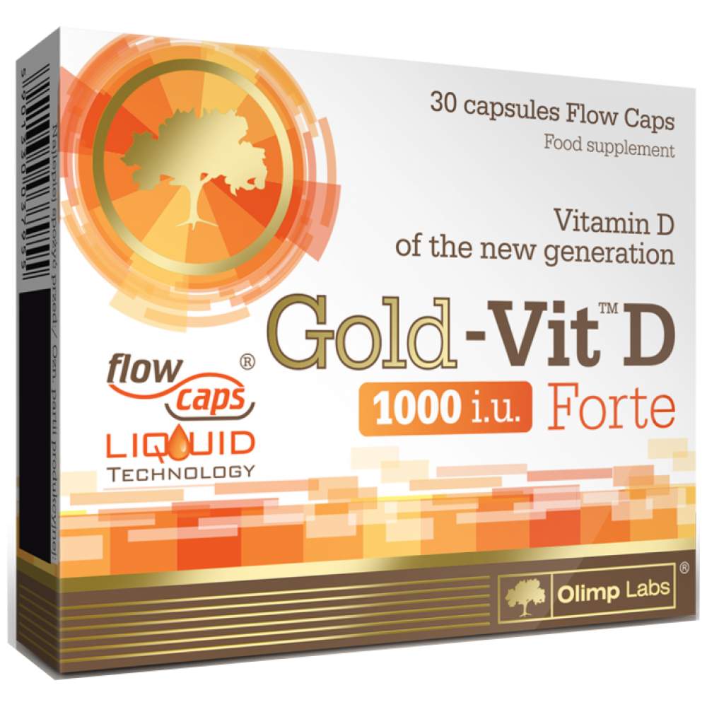 GOLD-Vit D Forte 1000 UI 30 capsule