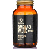 Grassberg Omega-3 Valoare 1000 mg 60/90/120/CAPS