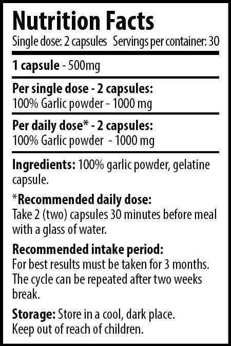 Usturoi 60 capsule