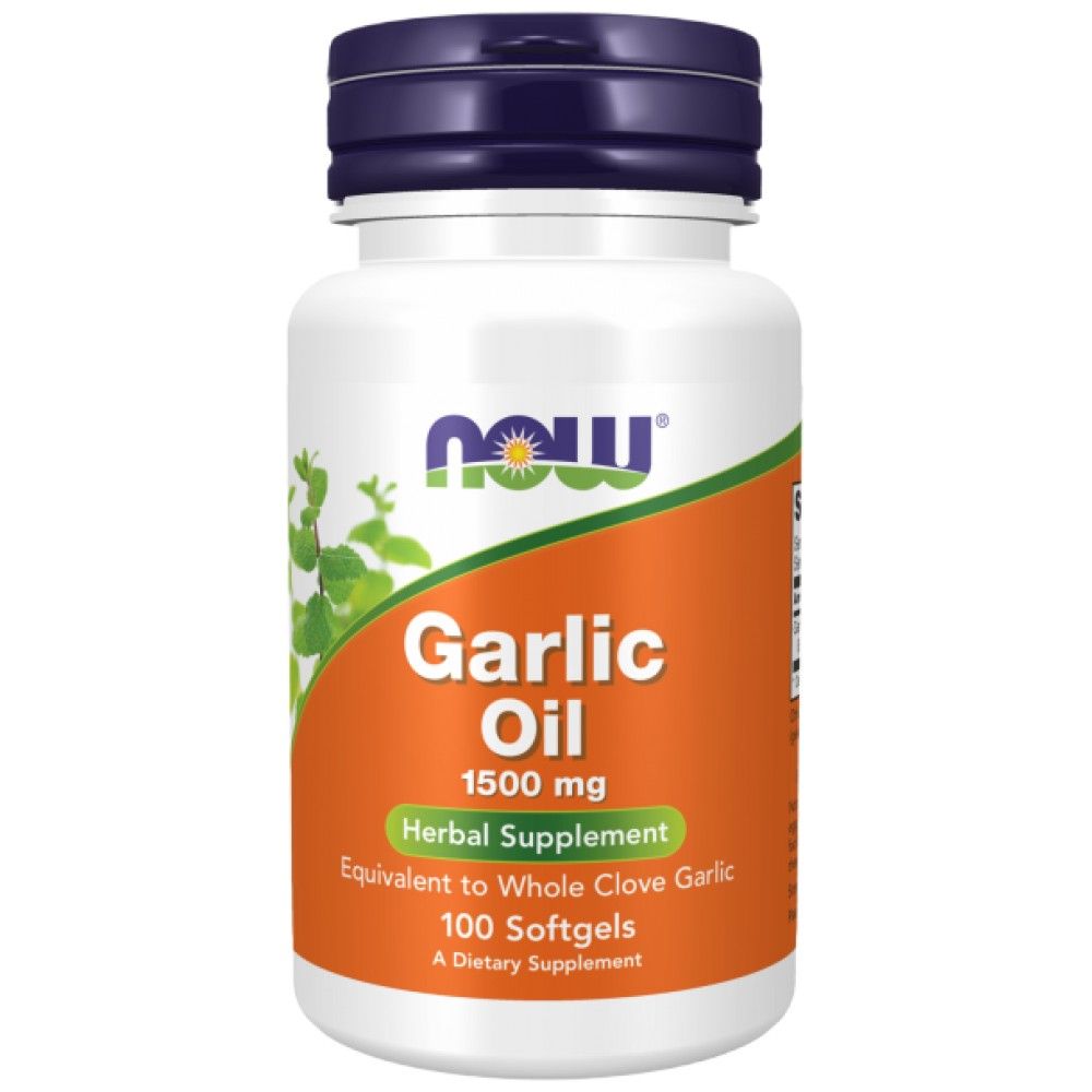 Ulei de usturoi 1500 mg - 100 capsule de gel