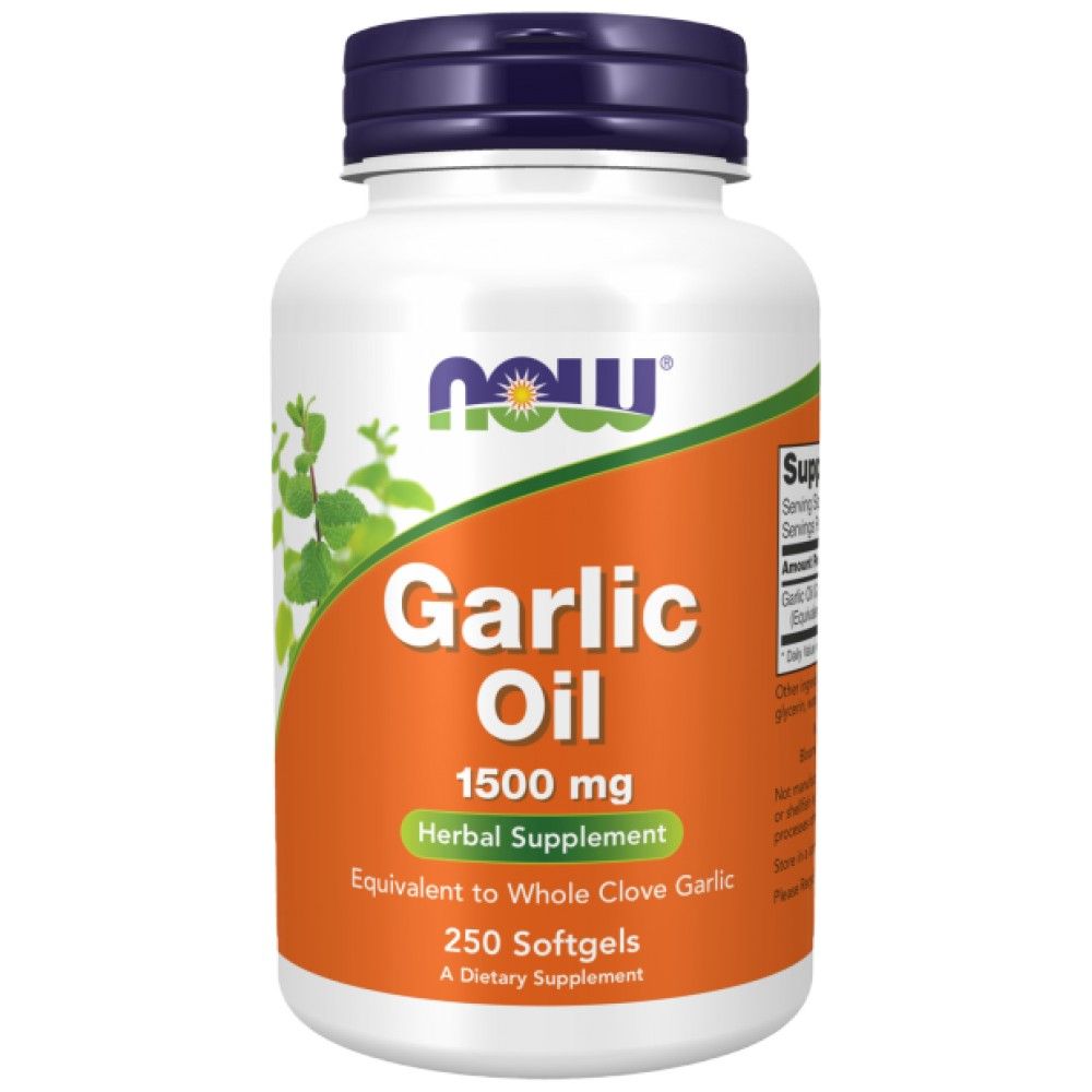Ulei de usturoi 1500 mg - 250 capsule de gel