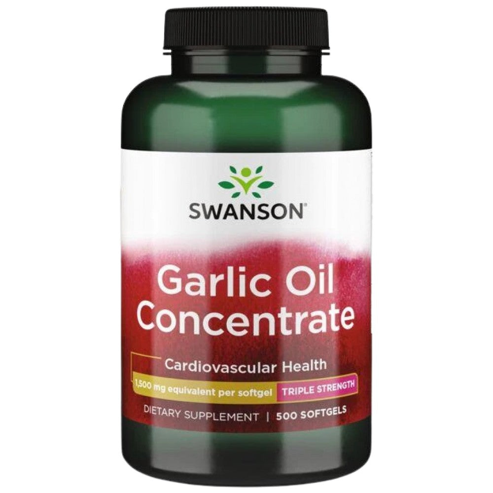 Ulei concentrat de usturoi 1500 mg 500 capsule de gel