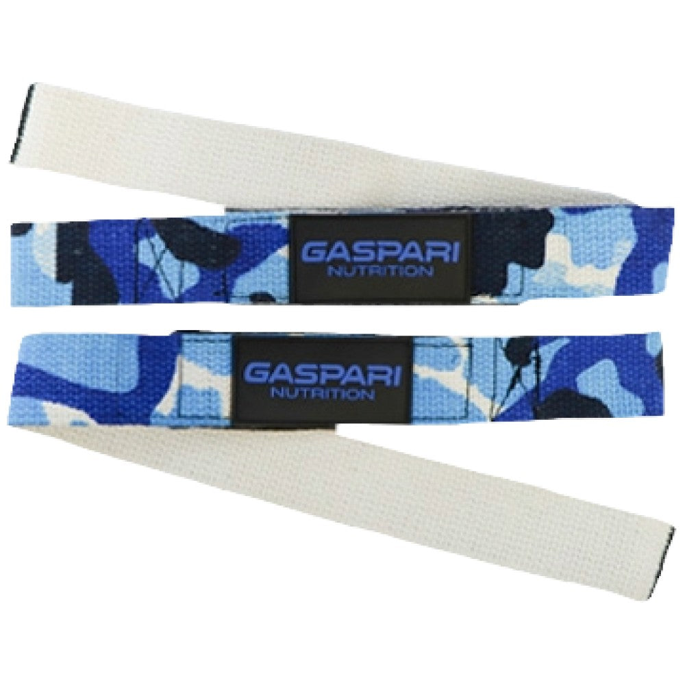 Fitiluri cu curele de ridicare Gaspari - Camo albastru