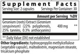 Geranium - 60 capsule