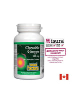 Ghimbir masticabil 500 mg - 90 tablete masticabile