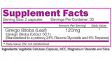 Extract de Ginkgo Biloba 120 mg 60 capsule