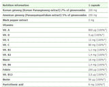 Complexul Ginseng Vita - 30 capsule