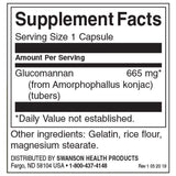 Glucomannan / Konjac Root 665 mg - 90 capsule