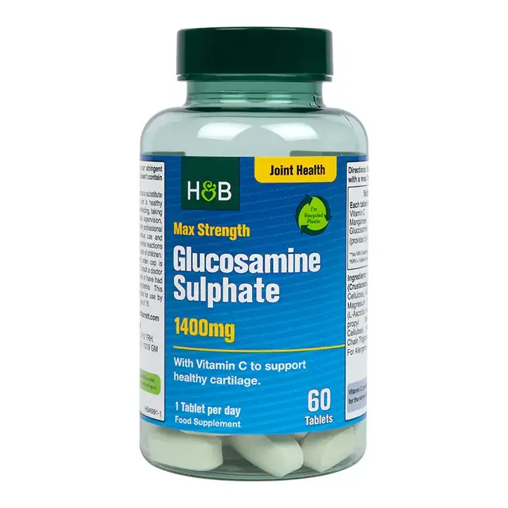 Sulfat de glucozamină 1400 mg - 60 comprimate