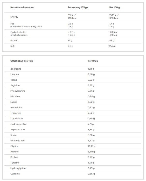 Gold Beef Pro-Tein - 700 de grame