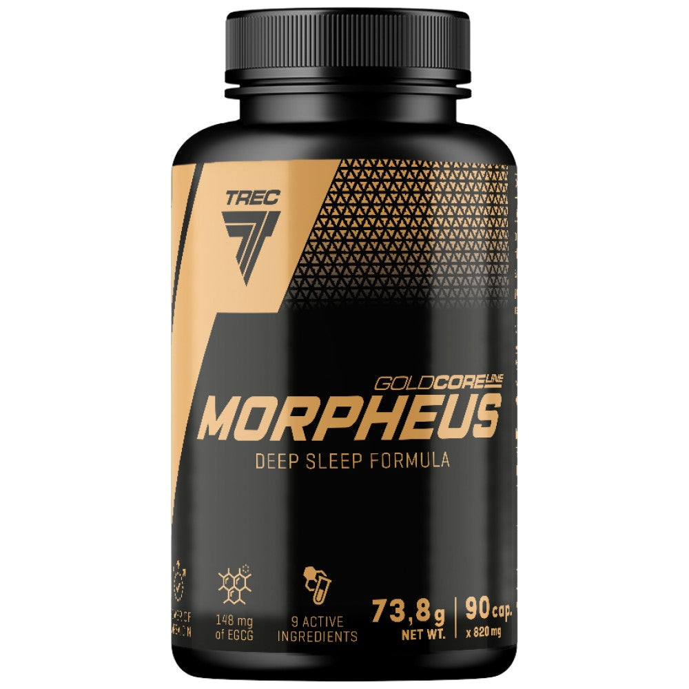 Miez de aur | Morpheus - Suport de noapte bună cu melatonină, L-triptofan și Gaba - 60 tablete