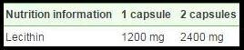 Gold Lecithin 1200 60 Caps. OLIMP