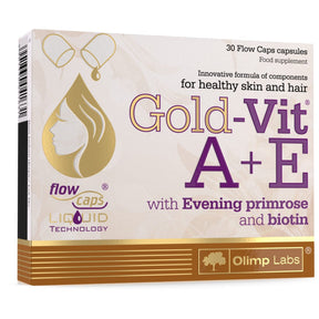 Gold Vit A+E - 30 capsules - Nutra Best Europe