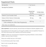 Sâmbure de struguri 100mg | Extract standardizat - 200 capsule