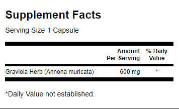 Graviola 530 mg - 60 capsule