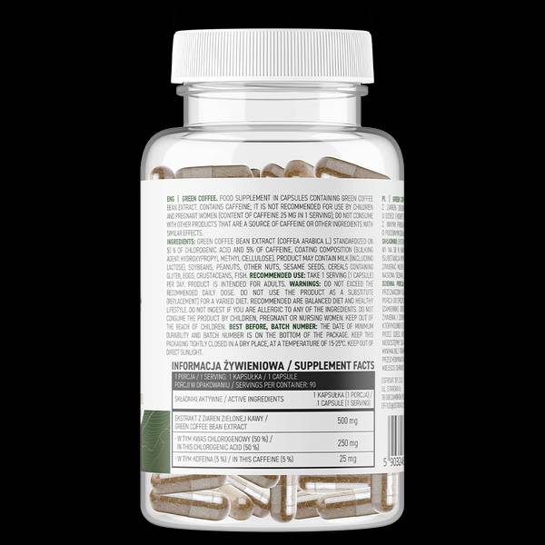 Cafea verde 500 mg / Vege 90 capsule