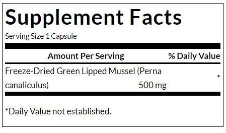 Medii cu buze verzi 500 mg / 60 capsule - 0