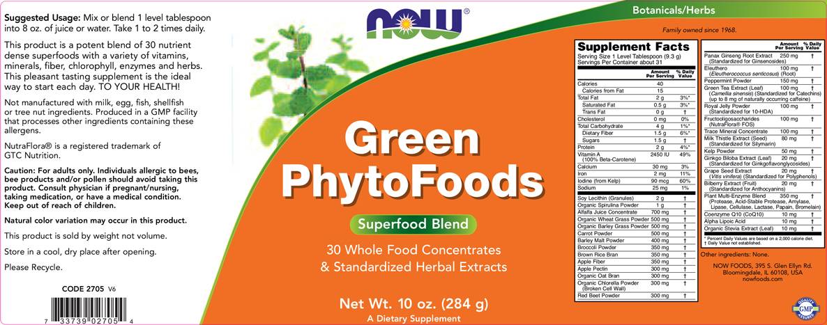 Alimente Green Phyto [284 grame]
