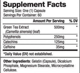 Ceai verde 500 mg / 60 capsule