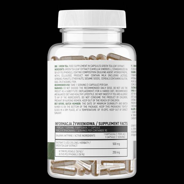 Ceai verde 500 mg / Vege 90 capsule