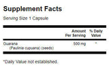 Guarana 500 mg - 100 capsule