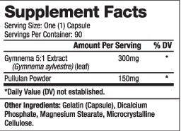 Gymnema Sylvestre 300 mg / 90 Caps