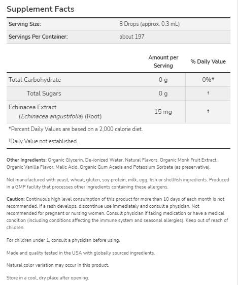 Echinacea lichidă pentru copii - 59 ml
