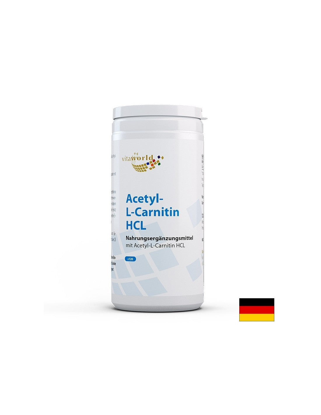 Metabolismul energetic - Acetil-L-Carnitina HCL, 120 capsule