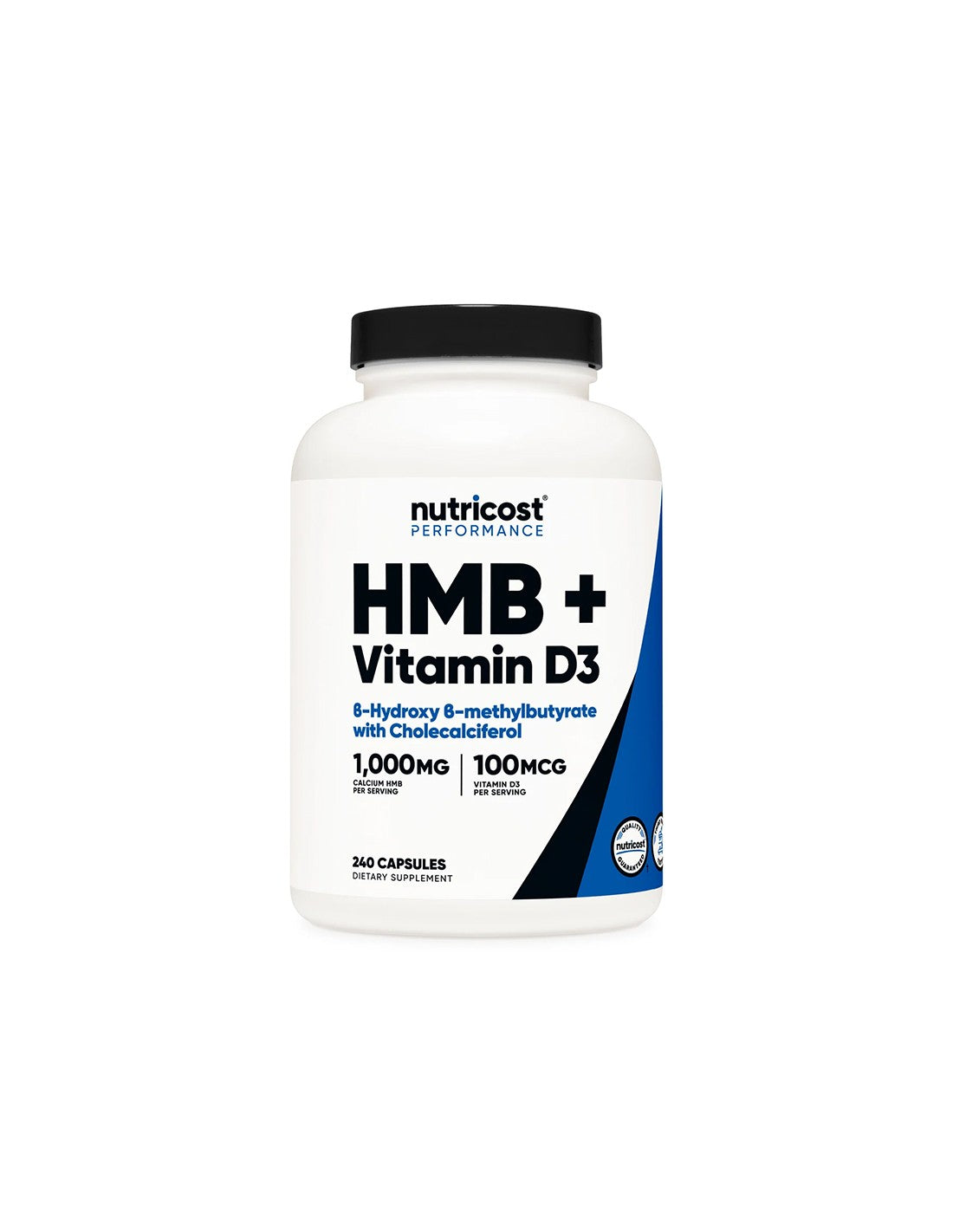 Ingrijire oase, articulatii si muschi - HMB + Vitamina D3, 240 capsule