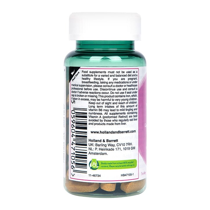 Vitamine pentru păr cu colagen (Hair Vitamins) 60 tablete HOLLAND &amp; BARRETT