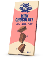 Ciocolata cu lapte HealthyCo 100 de grame - fara zahar adaugat si fara ulei de palmier