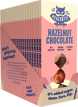 Ciocolata HealthyCo cu alune 100 grame - fara zahar adaugat si fara ulei de palmier