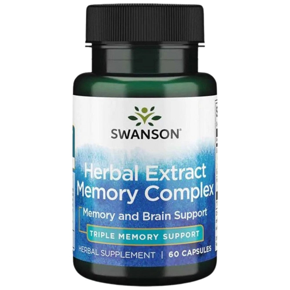 Complex de memorie cu extract de plante 142,5 mg - 60 capsule