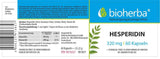 Hesperidin 320 mg - 60 capsule