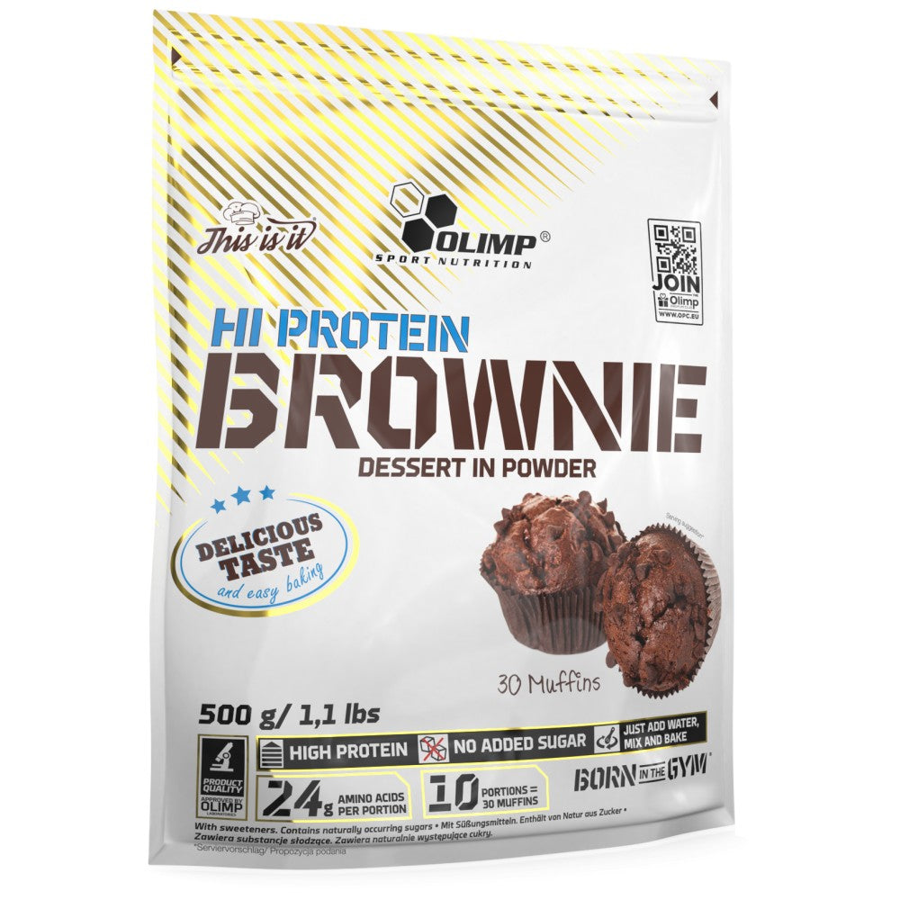 Hi Protein Brownie 500 de grame