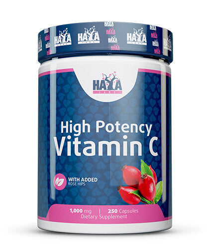 Vitamina C cu potenta mare 1.000 mg cu macese 250 capsule.